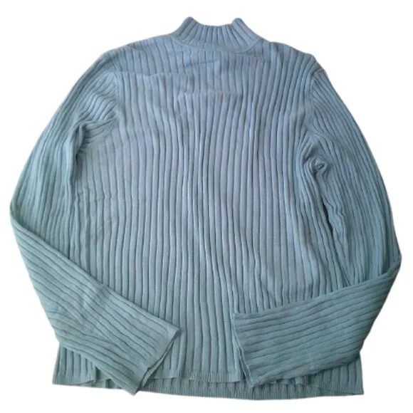 Silk High Neck Turtleneck Sweater Size XL New w/tags - Picture 8 of 8